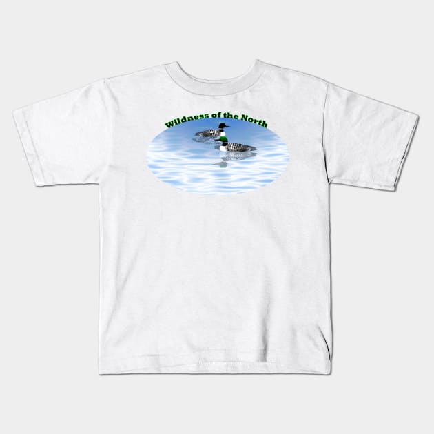 Wilderness of the North Kids T-Shirt by Ruggeri Collection